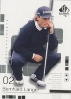 2002 SP Authentic - Bernhard Langer #13SPA