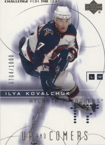 2001-02 Upper Deck Challenge for the Cup - Ilya Kovalchuk #95