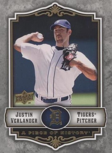 2009 Upper Deck A Piece of History - Justin Verlander #35