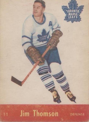 1955-56 Parkhurst - Jimmy Thomson #11