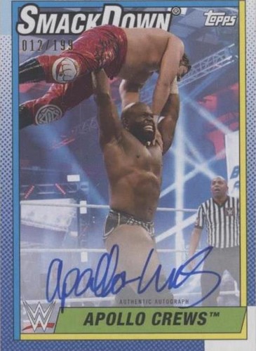 2021 Topps Heritage WWE - Apollo Crews #A-AC