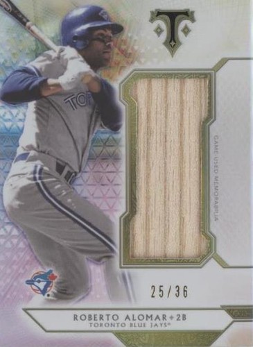 2018 Topps Triple Threads - Roberto Alomar #SJR-RA1