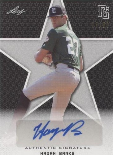 2020 Leaf Perfect Game National Showcase - Hagan Banks #BA-HB1