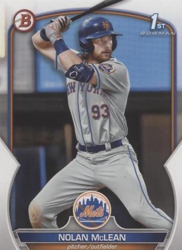 2023 Bowman Draft - Nolan Mclean #BD-96