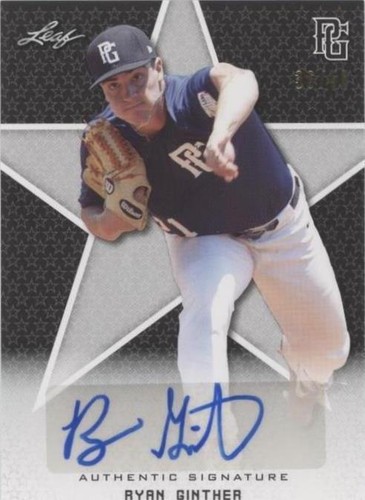2020 Leaf Perfect Game National Showcase - Ryan Ginther #BA-RG2