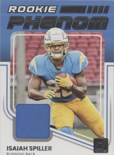 2022 Panini Donruss Isaiah Spiller #RPJ-15