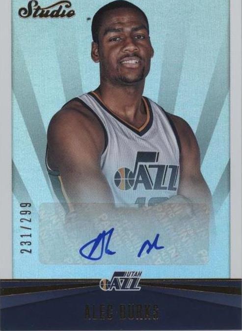 2016-17 Panini Studio - Alec Burks #18