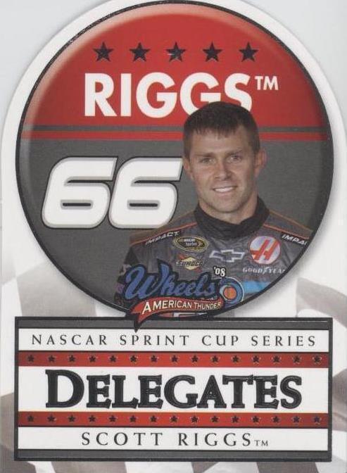 2008 Wheels American Thunder - Scott Riggs #D 14