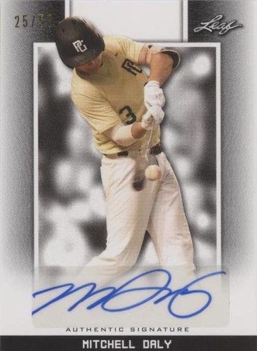 2019 Leaf Perfect Game National Showcase - Mitchell Daly #BA-MD3