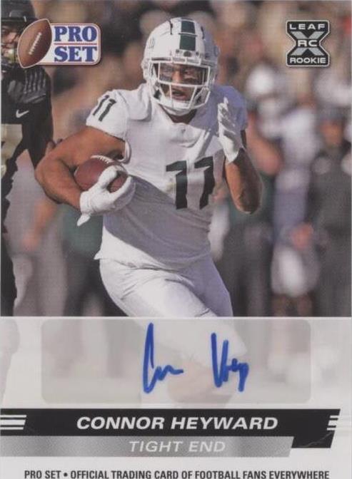 2022 Leaf Pro Set Draft Connor Heyward #PSA-CH2