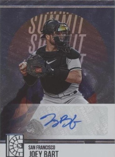 2022 Panini Capstone - Joey Bart #SS-JB