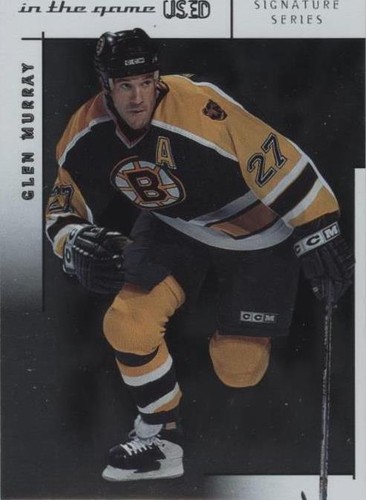 2003-04 In the Game-Used Signature Series - Glen Murray #10
