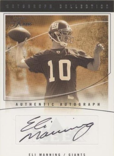 2004 Flair Eli Manning #AC-EM