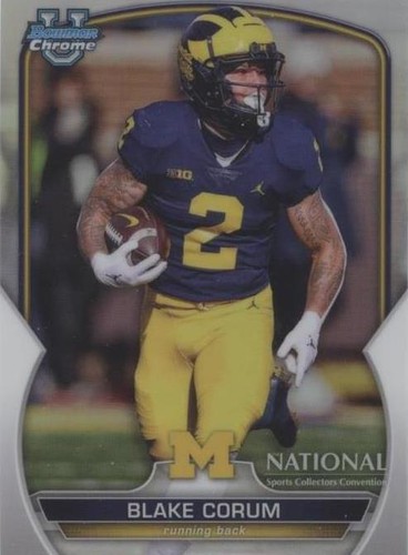 2023 Topps National Convention Wrapper Redemption Blake Corum #BU-13