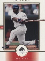 2000 SP Authentic - Carl Everett #27