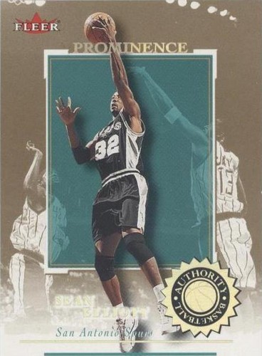 2000-01 Fleer Authority - Sean Elliott #99