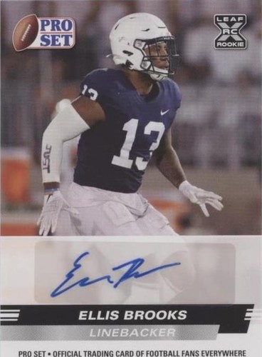 2022 Leaf Pro Set Draft Ellis Brooks #PSA-EB1