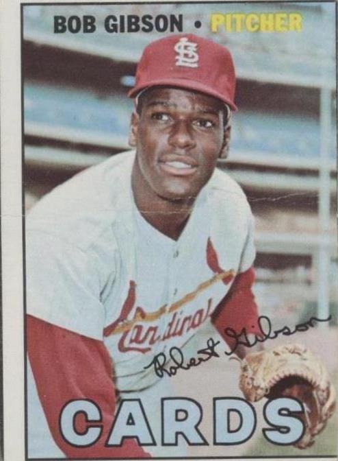 1967 Topps - Bob Gibson #210