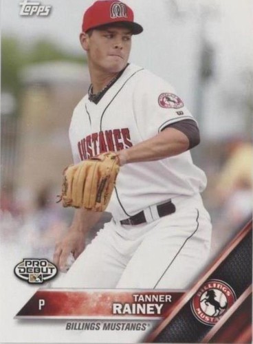 2016 Topps Pro Debut - Tanner Rainey #162