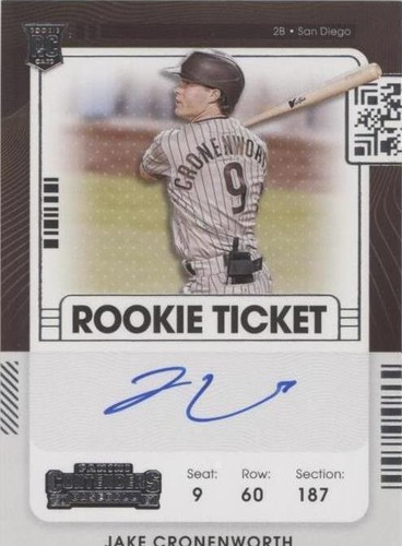 2021 Panini Contenders - Jake Cronenworth #141