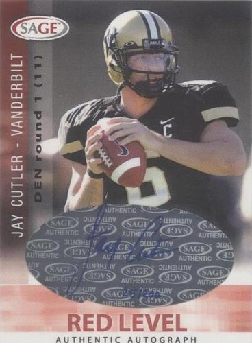 2006 SAGE Jay Cutler #A14