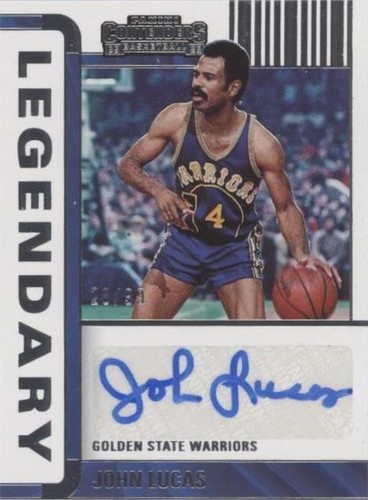 2022-23 Panini Contenders - John Lucas #LC-JLC