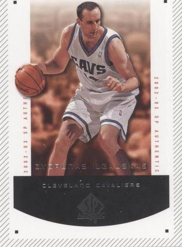 2002-03 SP Authentic - Zydrunas Ilgauskas #14