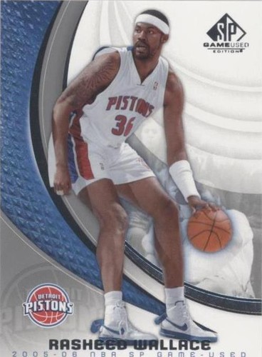 2005-06 SP Game Used Edition - Rasheed Wallace #28