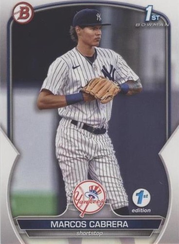 2023 Bowman 1st Edition - Marcos Cabrera #BPPF-46