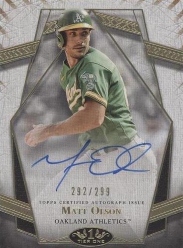 2022 Topps Tier One - Matt Olson #PPA-MO
