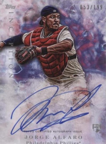 2017 Topps Inception - Jorge Alfaro #111
