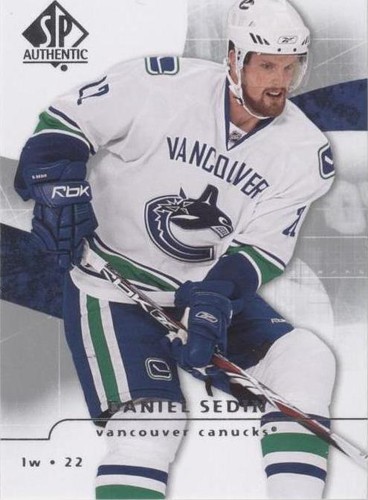 2008-09 SP Authentic - Daniel Sedin #78