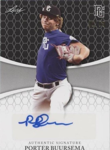 2022 Leaf Perfect Game National Showcase - Porter Buursema #BA-PB1