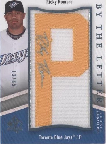 2009 SP Authentic - Ricky Romero #BTLR-RR