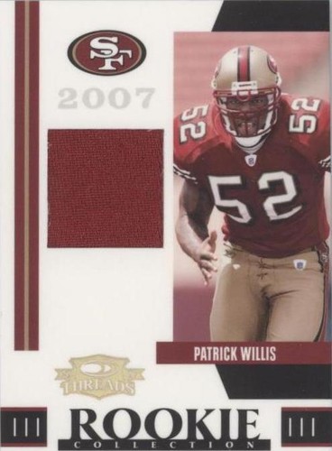 2007 Donruss Threads Patrick Willis #RCM-32