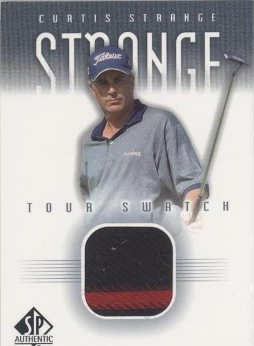 2001 SP Authentic - Curtis Strange #CS-TS