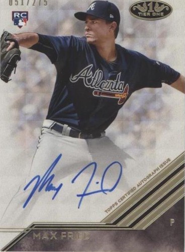2018 Topps Tier One - Max Fried #BA-MAF
