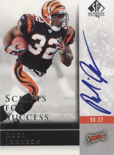 2004 SP Authentic Rudi Johnson #SS-RJ