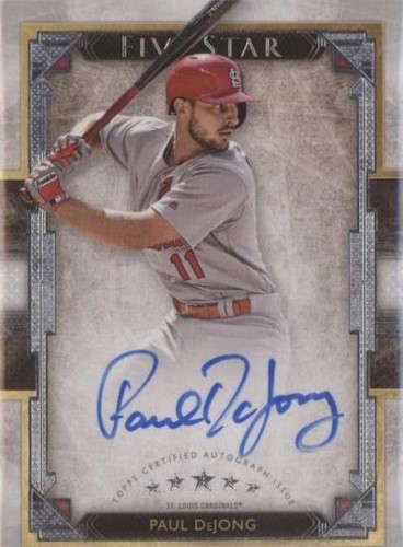 2018 Topps Five Star - Paul DeJong #FSA-PD