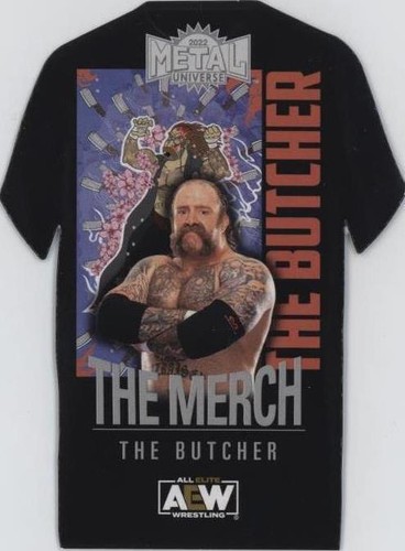 2022 Skybox Metal Universe AEW All Elite Wrestling - The Butcher #TM-26