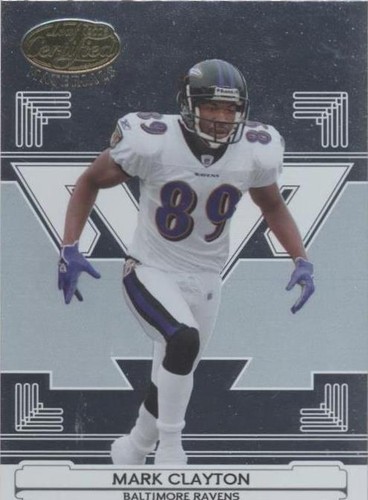 2006 Leaf Certified Materials Mark Clayton #14