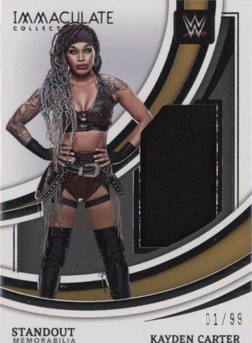 2022 Panini Immaculate Collection WWE - Kayden Carter #SM-KCT