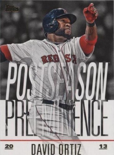 2018 Topps Update Series - David Ortiz #PO-13