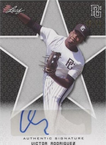 2020 Leaf Perfect Game National Showcase - Victor Rodriguez #BA-VR1