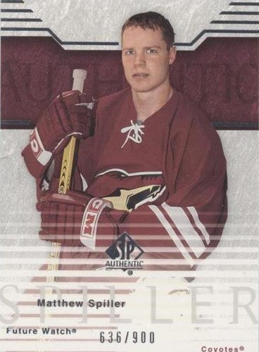 2003-04 SP Authentic - Matthew Spiller #108