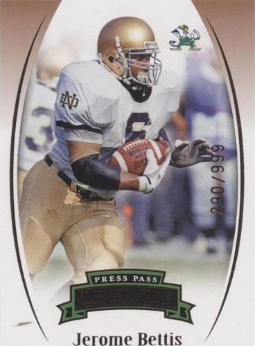 2007 Press Pass Legends Jerome Bettis #B-86