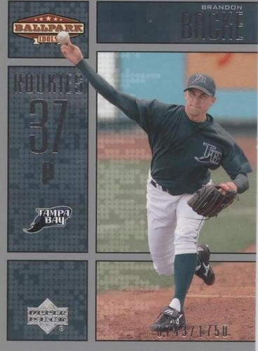 2002 Upper Deck Ballpark Idols - Brandon Backe #211