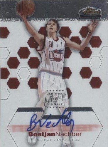 2002-03 Topps Finest - Bostjan Nachbar #161