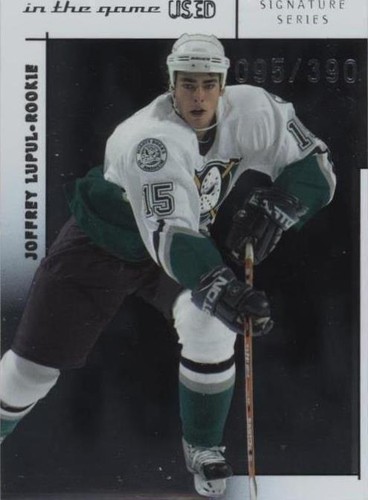 2003-04 In the Game-Used Signature Series - Joffrey Lupul #179