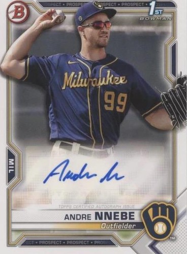 2021 Bowman - Andre Nnebe #PAPR-AN